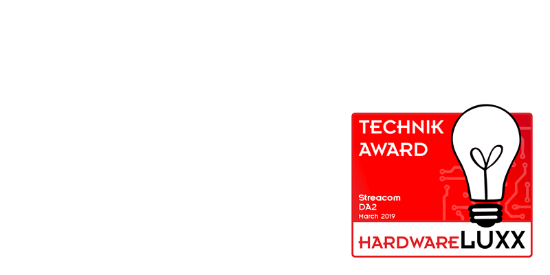 HardwareLuxx - DA2 Review - Technik Award